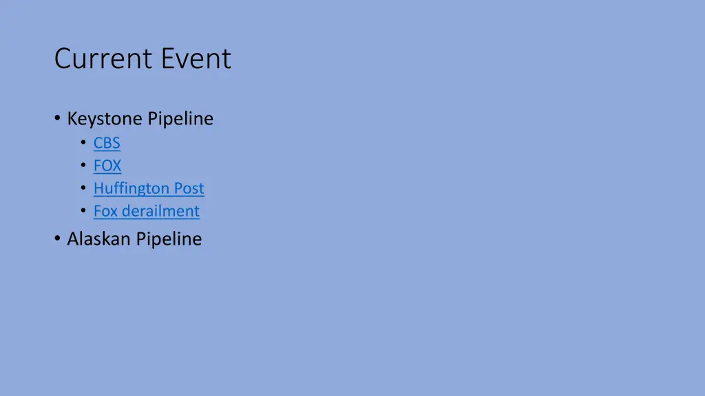 current event