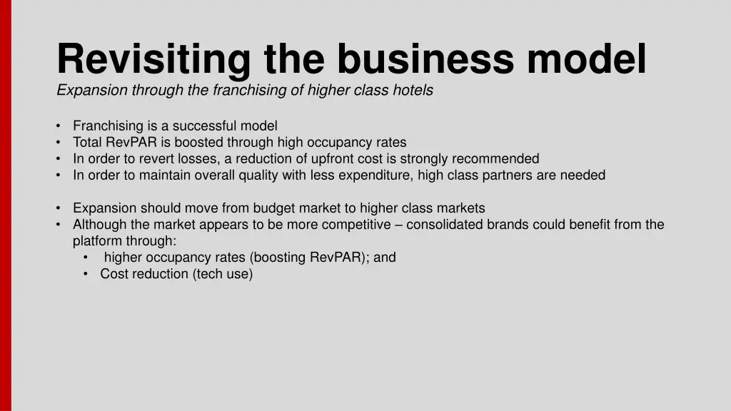 revisiting the business model expansion through