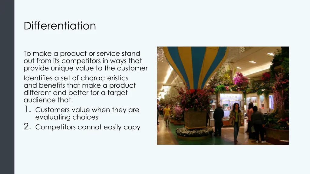 differentiation