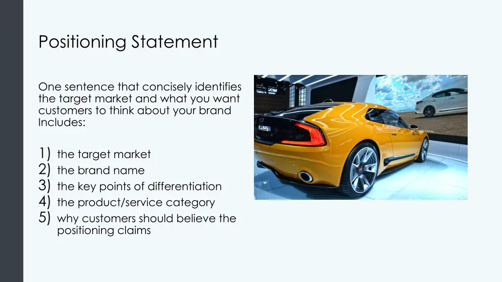 positioning statement