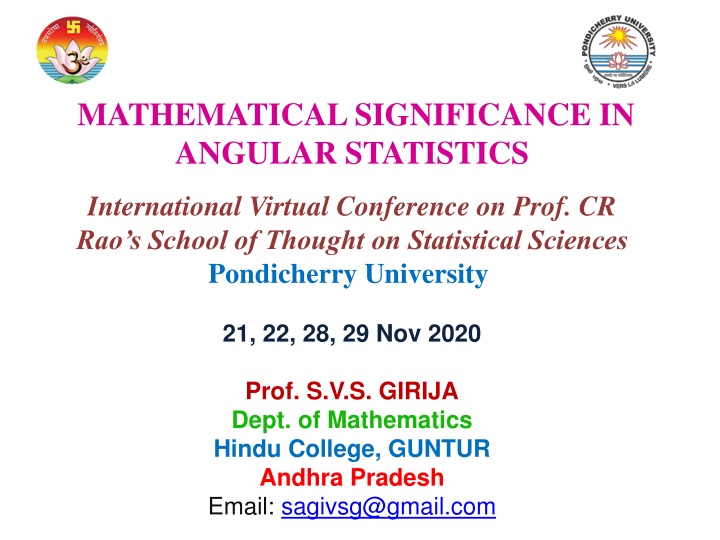 mathematical significance in angular statistics