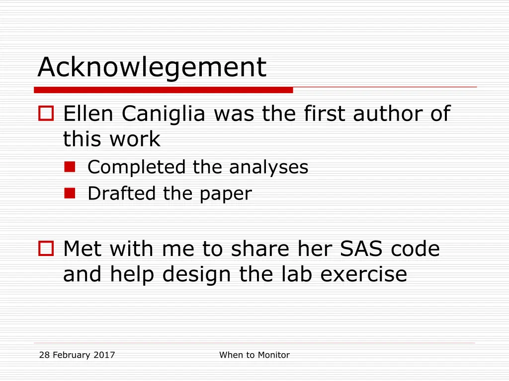 acknowlegement