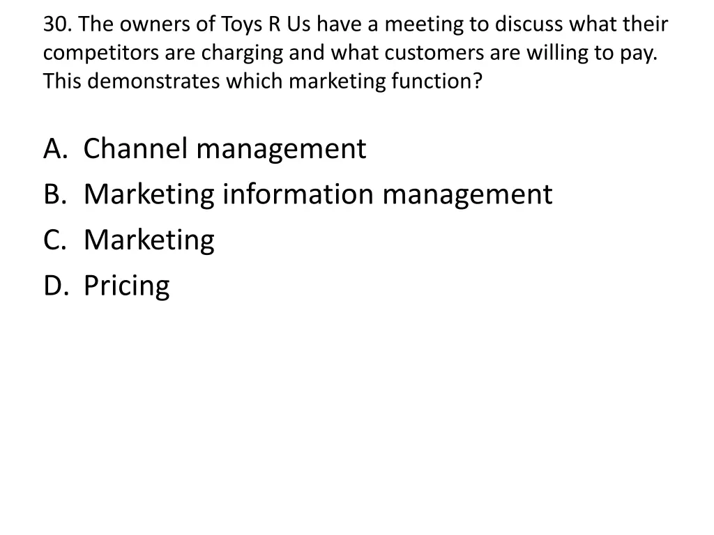 30 the owners of toys r us have a meeting