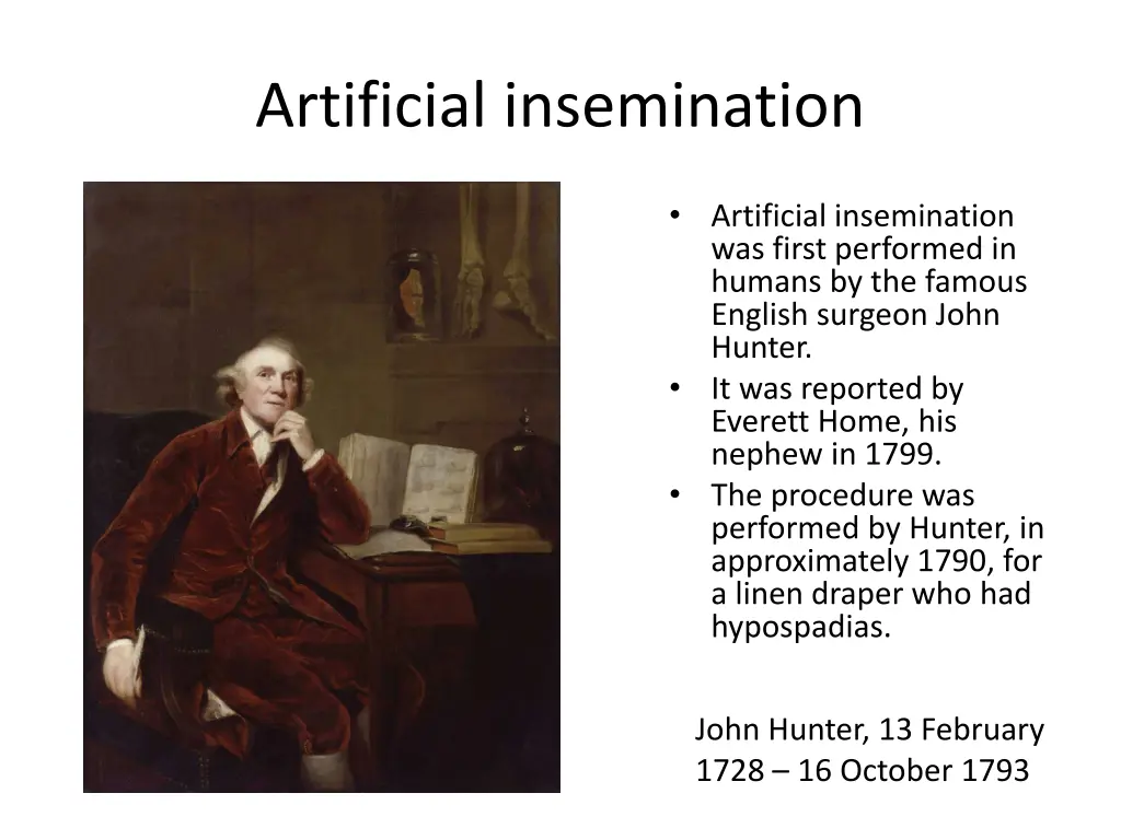artificial insemination
