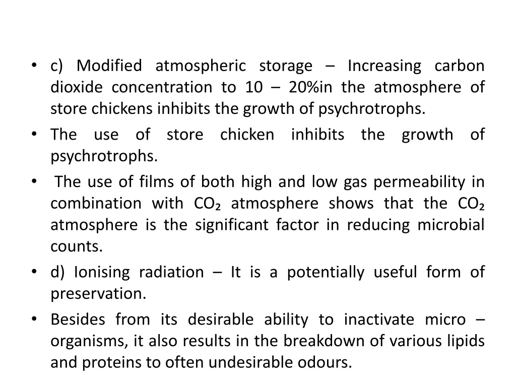 c modified atmospheric storage increasing carbon