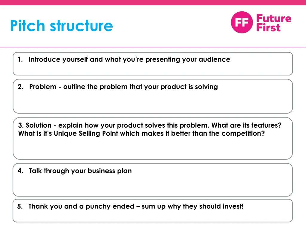 pitch structure