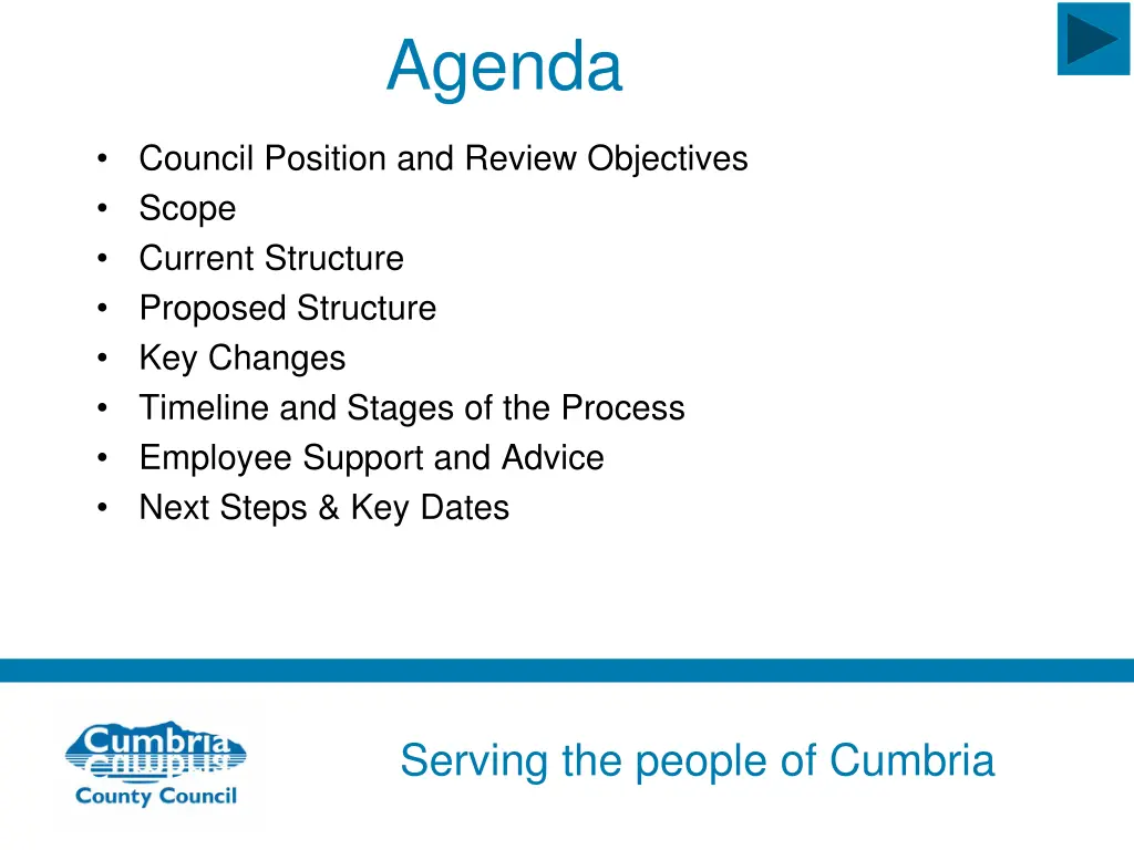 agenda