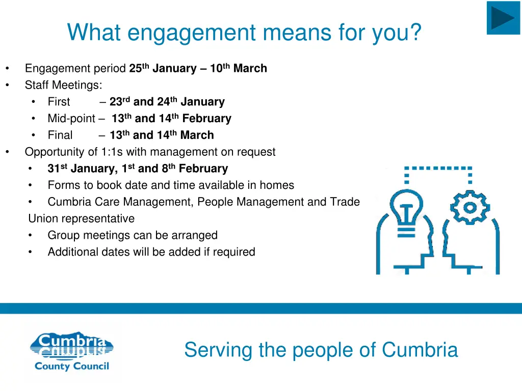 what engagement means for you