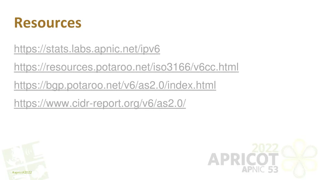 resources
