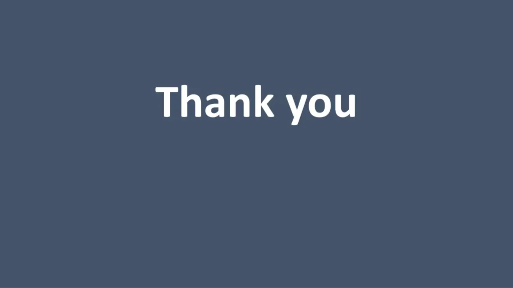thank you