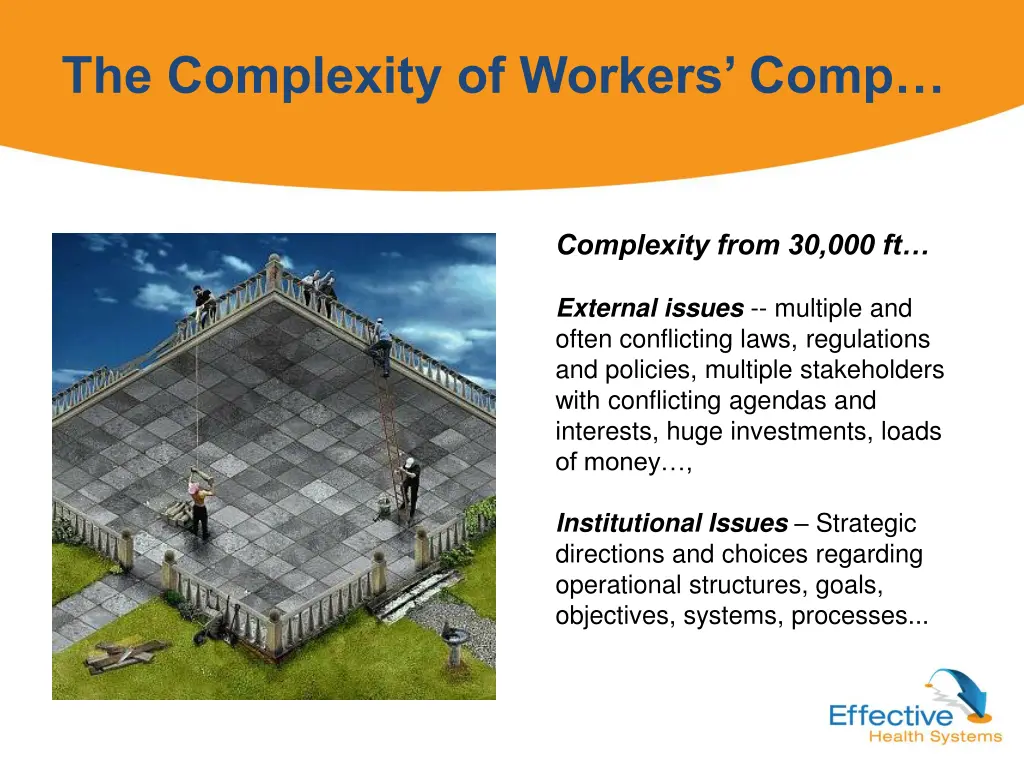 the complexity of workers comp