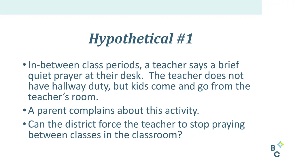 hypothetical 1