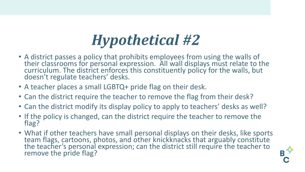 hypothetical 2
