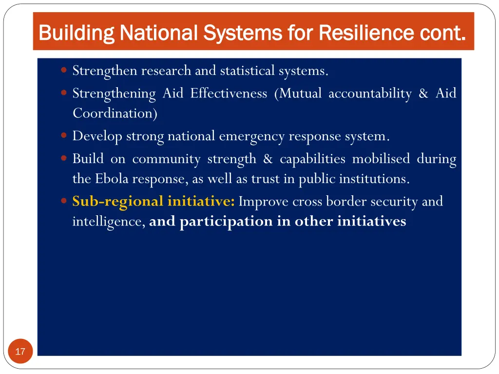 building national building national systems