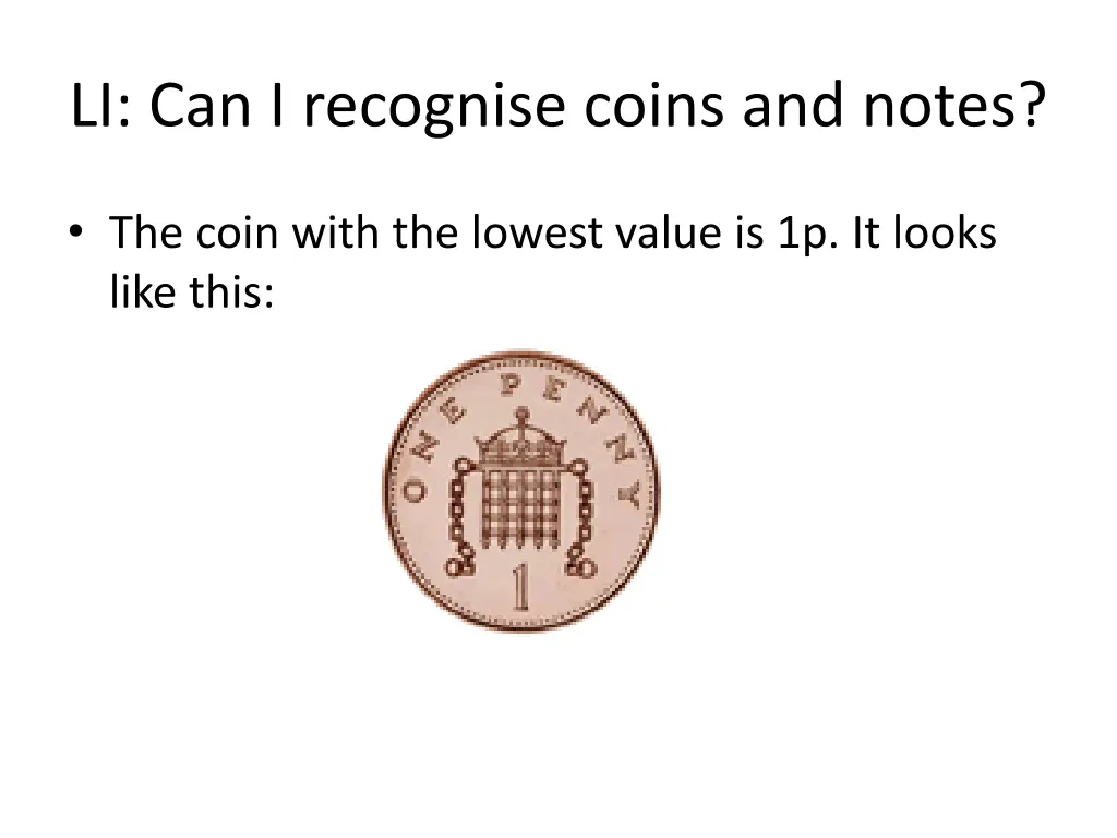 li can i recognise coins and notes 1