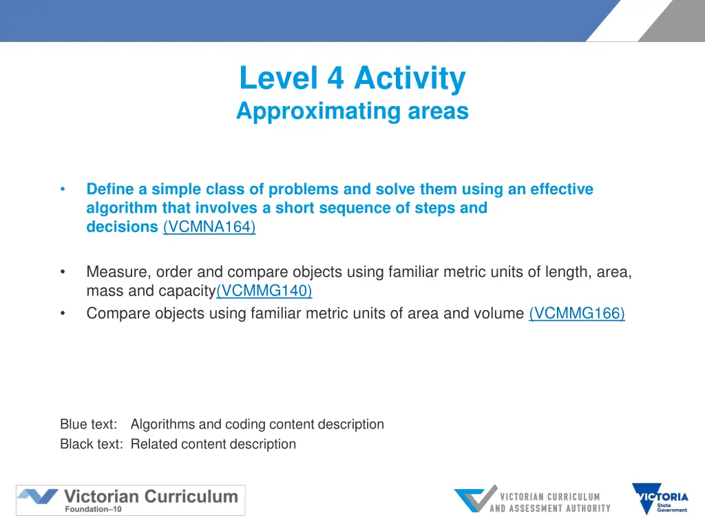 level 4 activity approximating areas 2