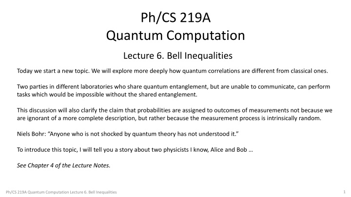 ph cs 219a quantum computation