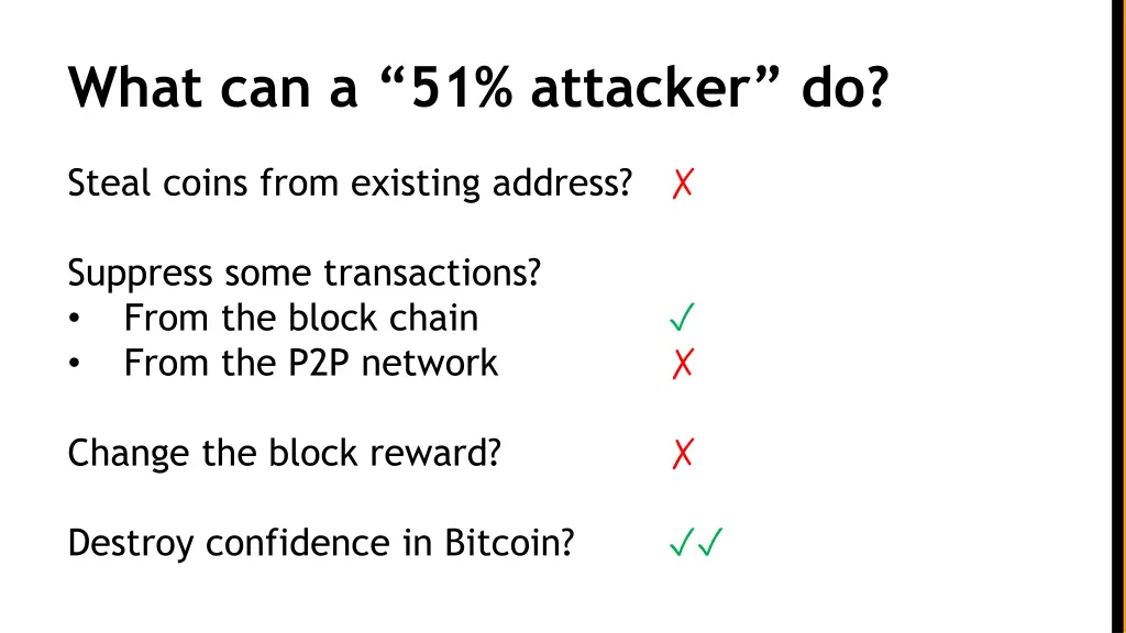what can a 51 attacker do
