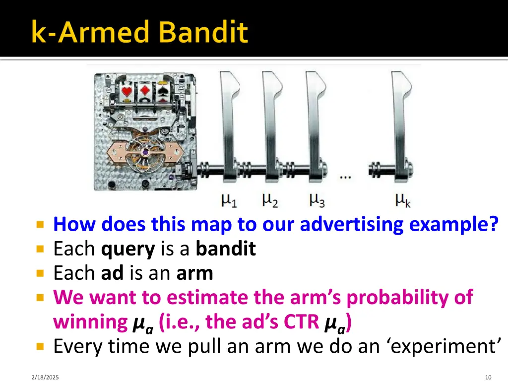 how does this map to our advertising example each
