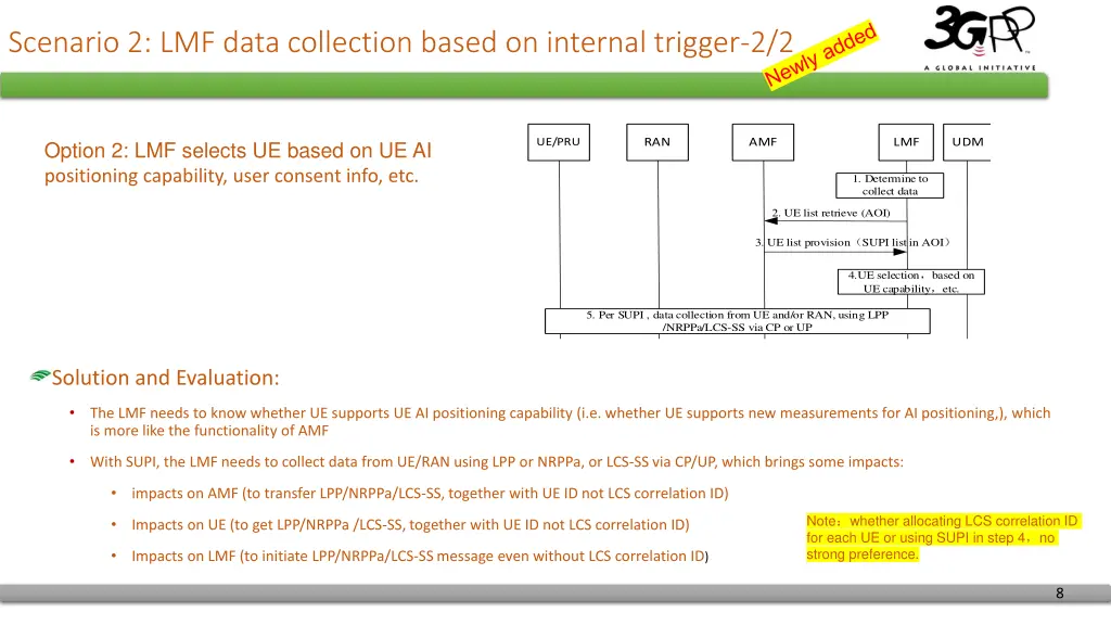 scenario 2 lmf data collection based on internal 1