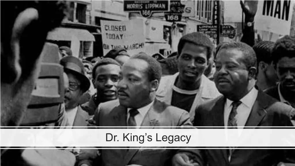 dr king s legacy