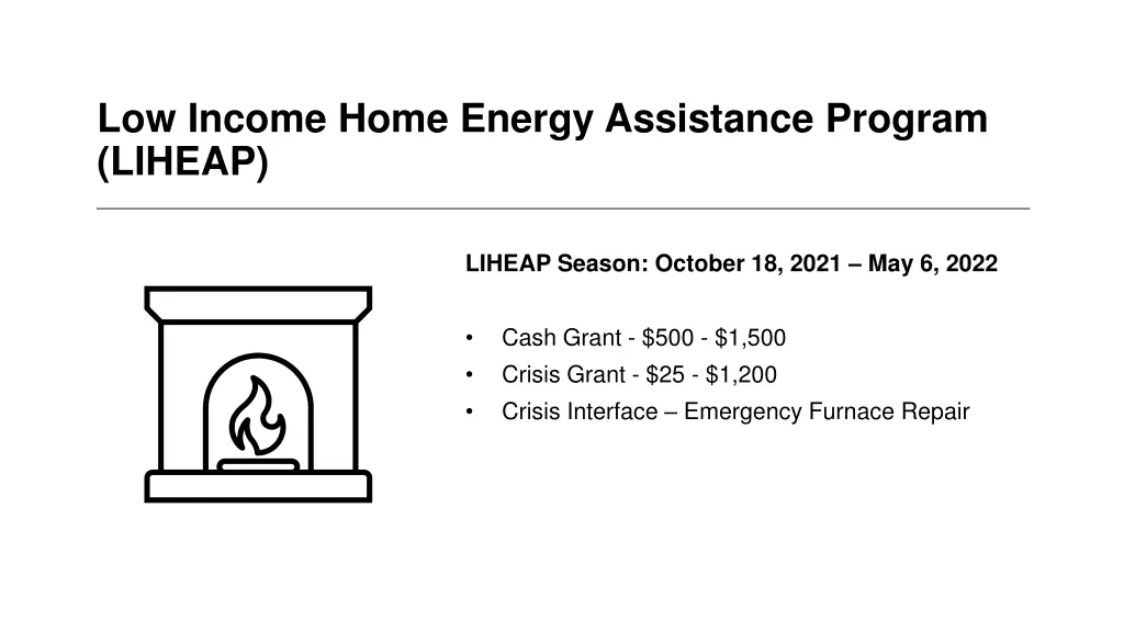 low income home energy assistance program liheap