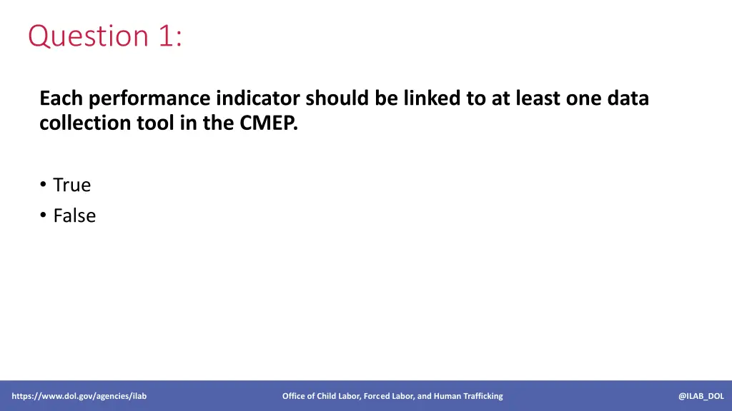 question 1
