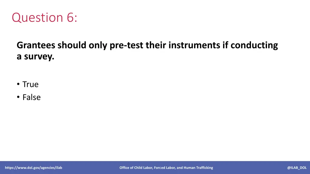 question 6