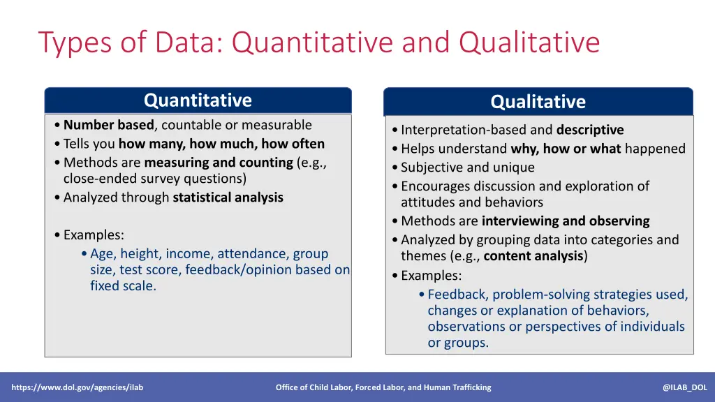types of data quantitative and qualitative