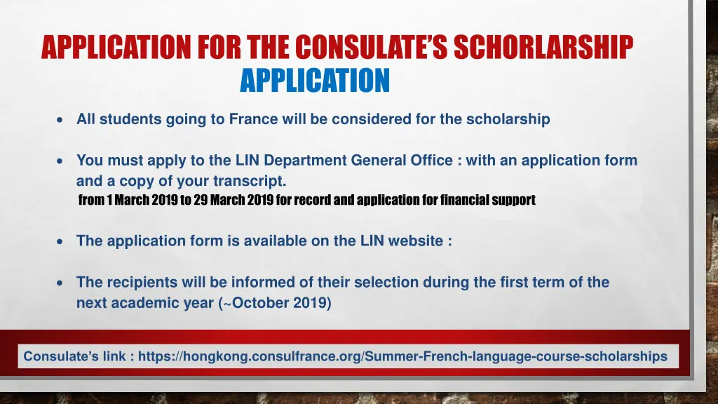application for the consulate s schorlarship 1