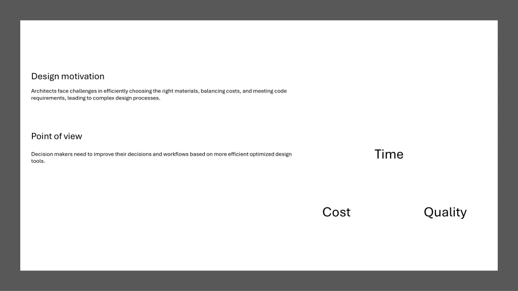 design motivation