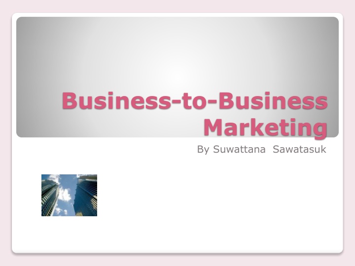 business to business