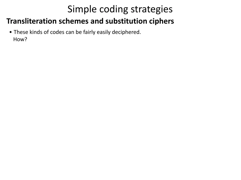 simple coding strategies 5
