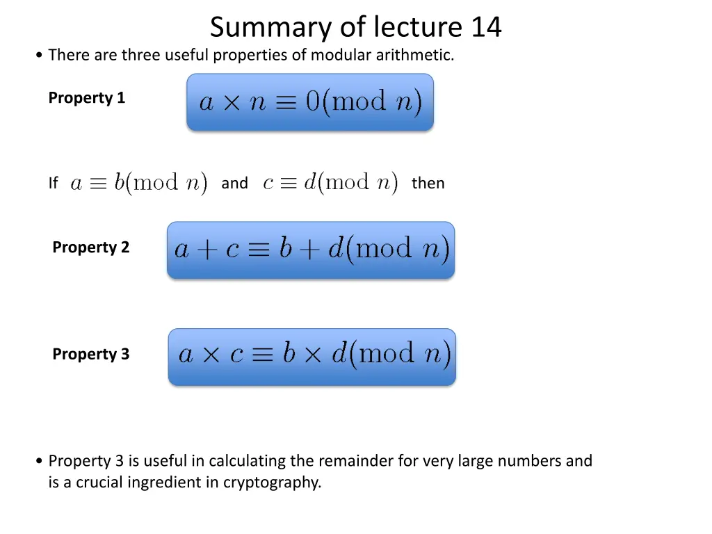 summary of lecture 14 2