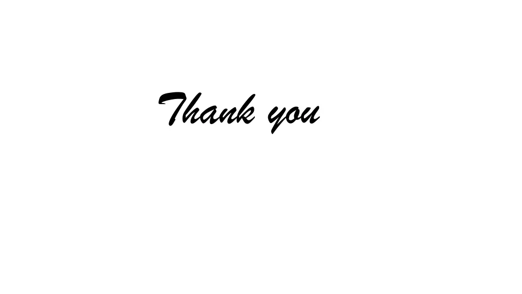 thank you