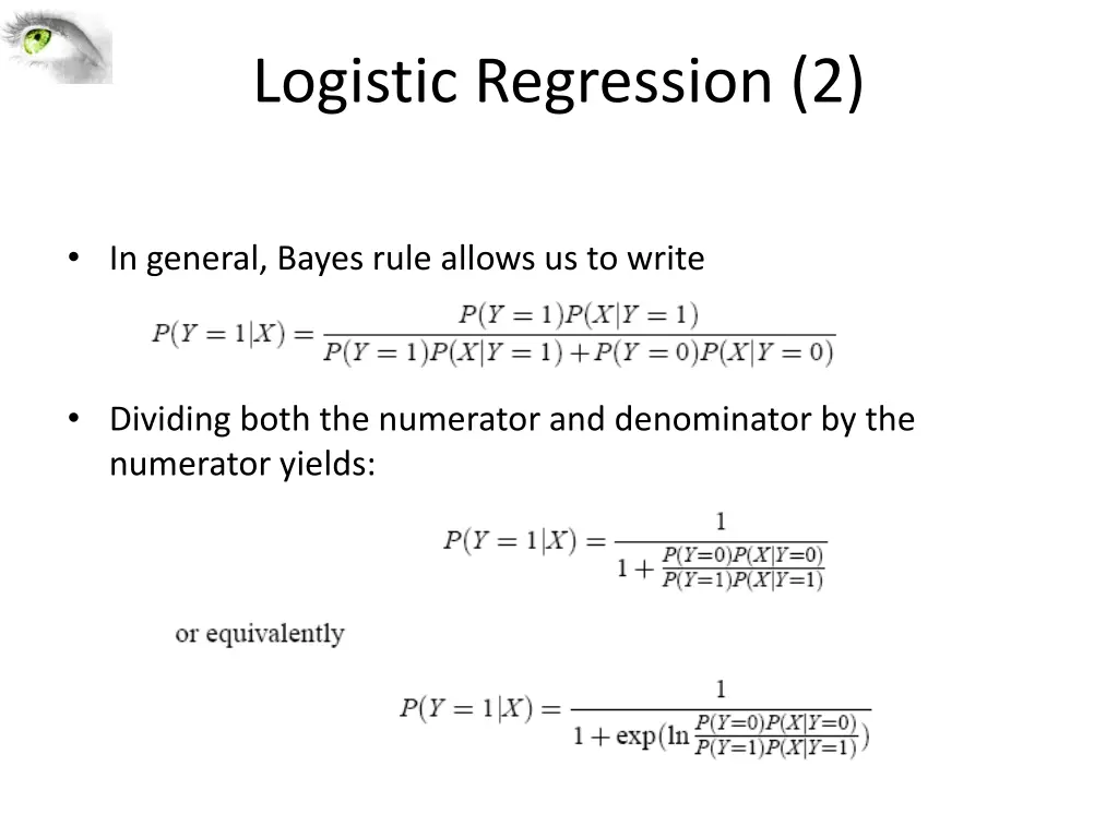logistic regression 2