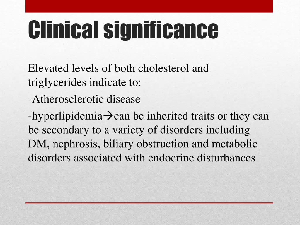 clinical significance
