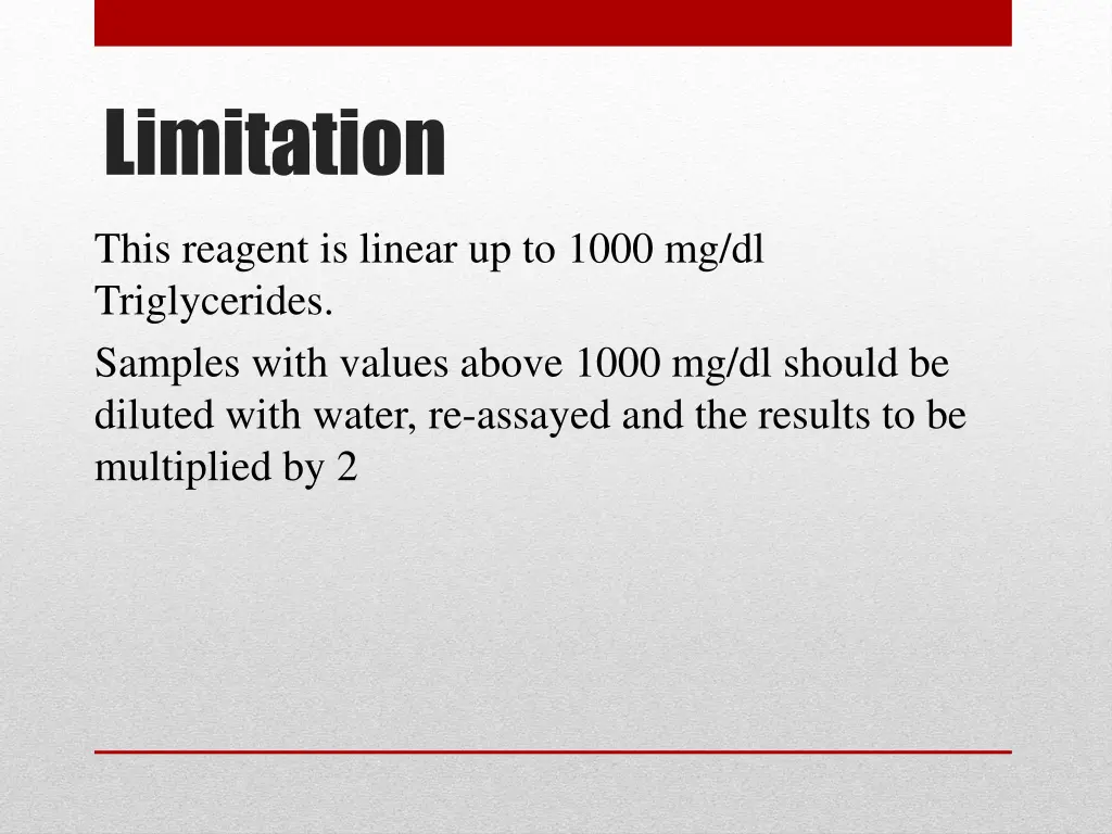 limitation