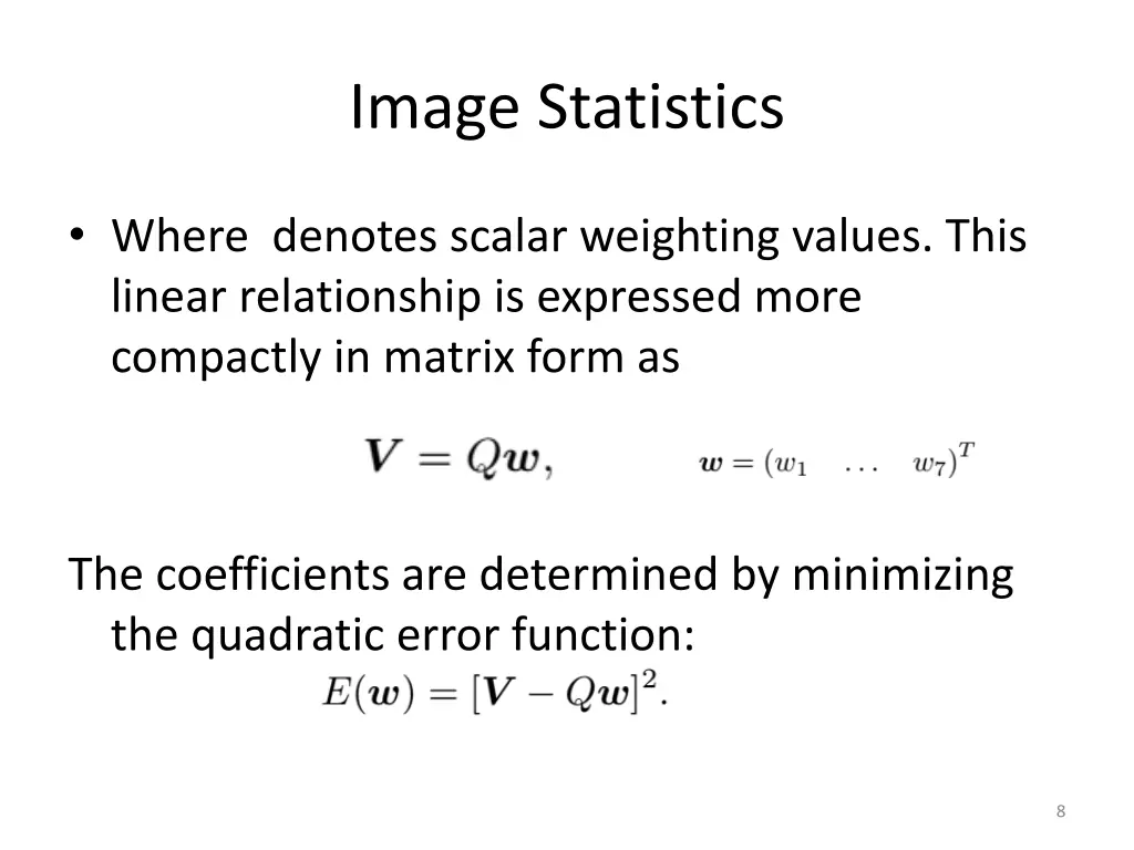 image statistics 4