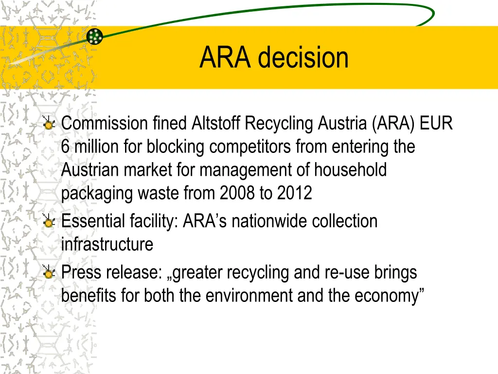 ara decision