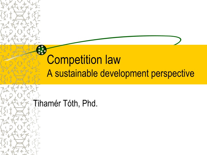competition law a sustainable development