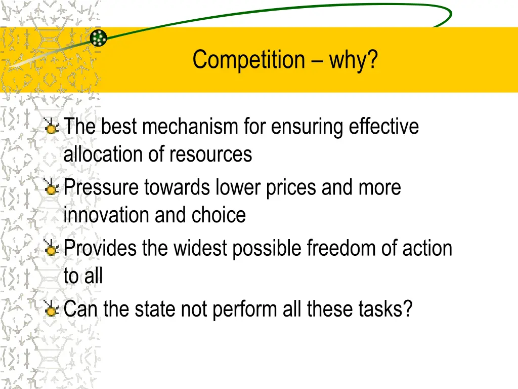 competition why