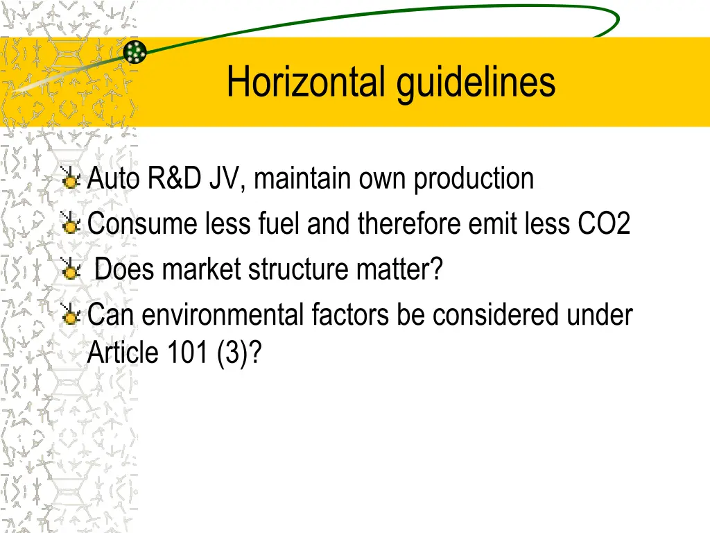 horizontal guidelines