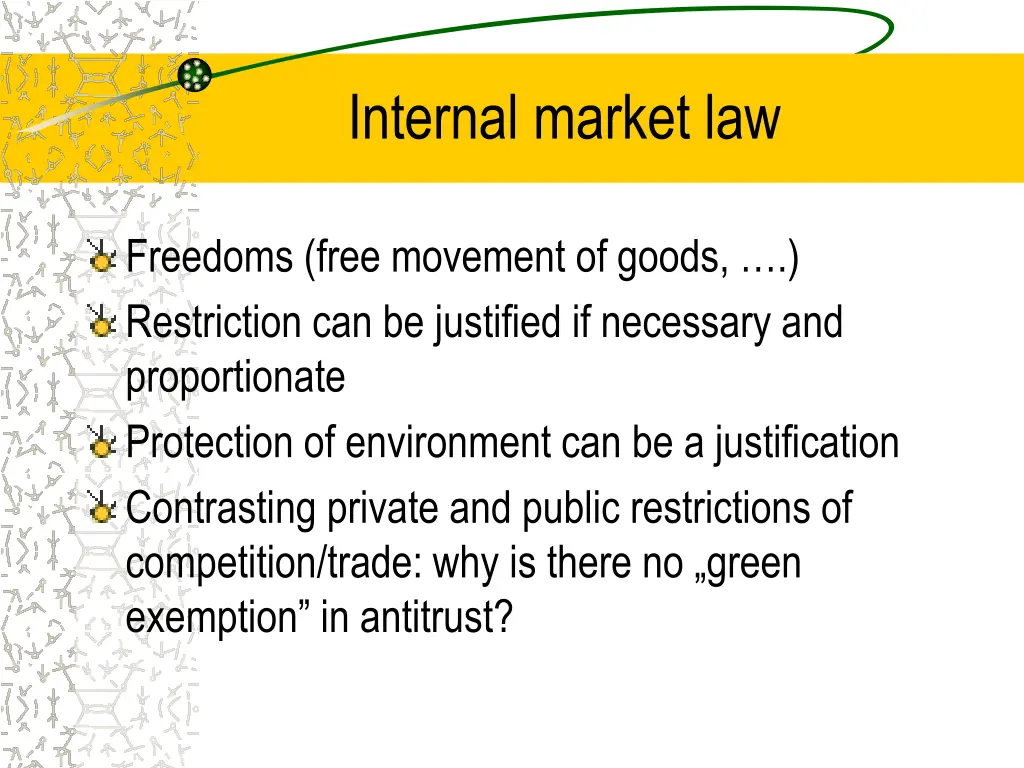 internal market law