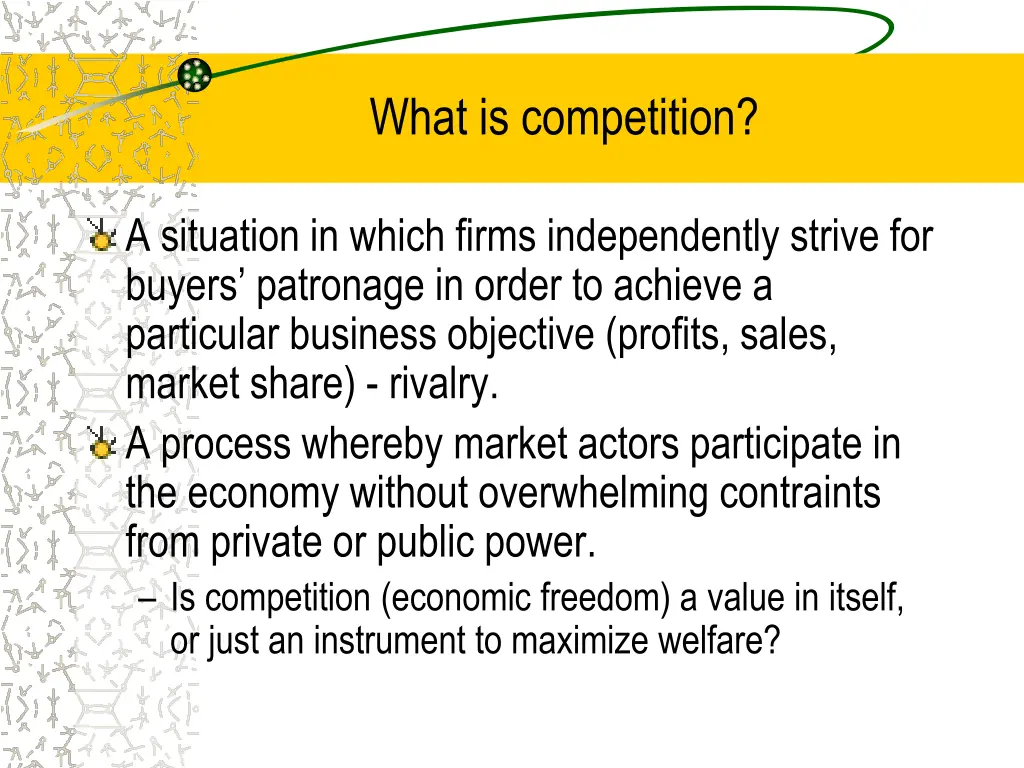 what is competition
