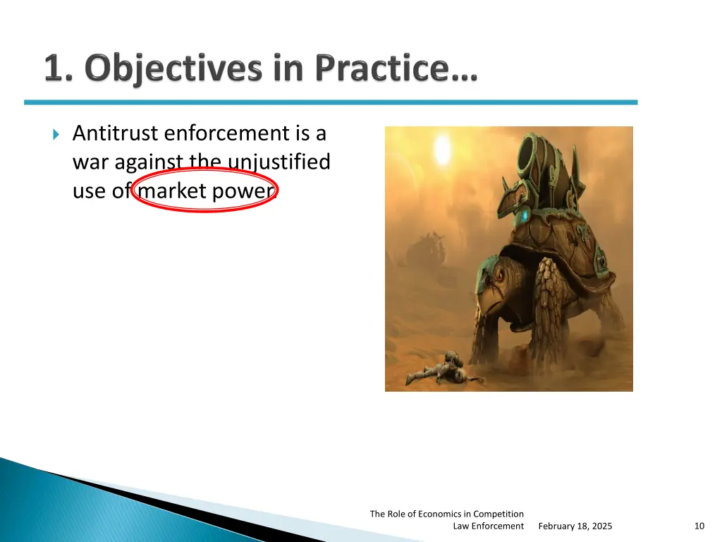 antitrust enforcement is a war against 1