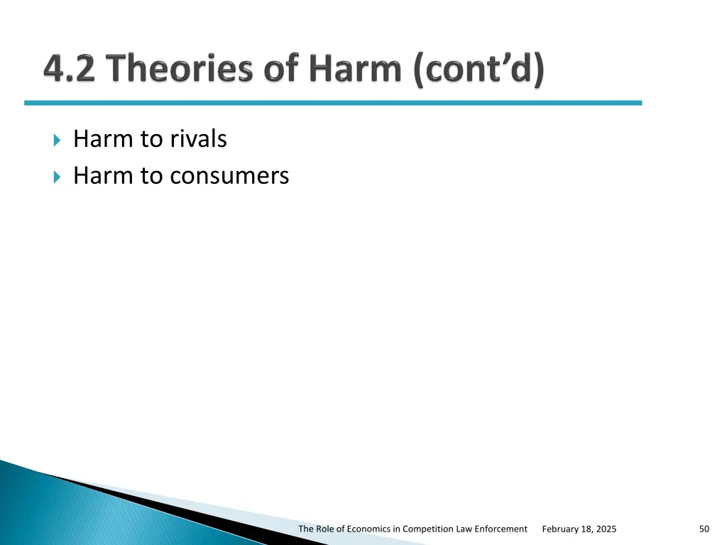 harm to rivals