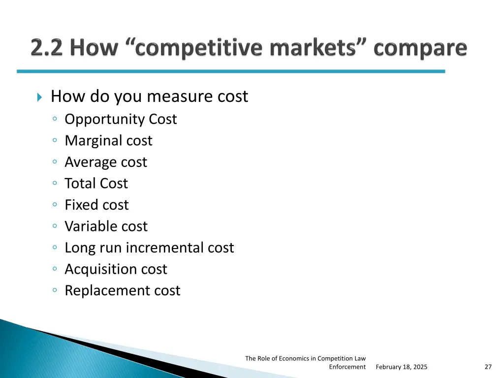 how do you measure cost opportunity cost marginal
