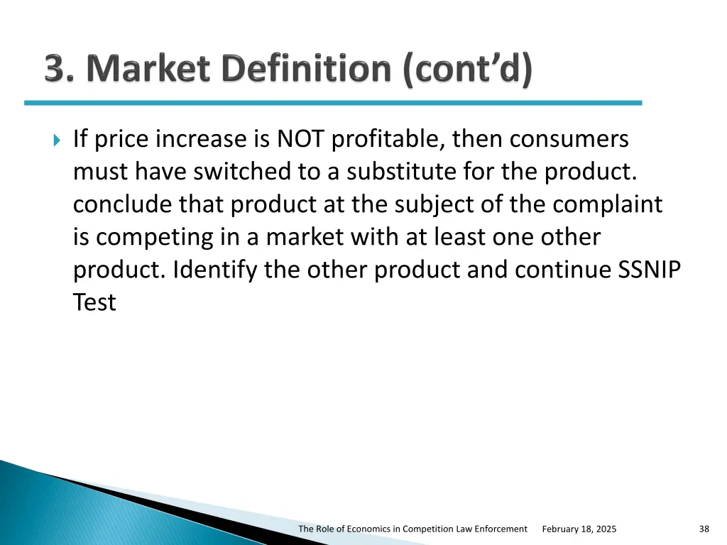 if price increase is not profitable then