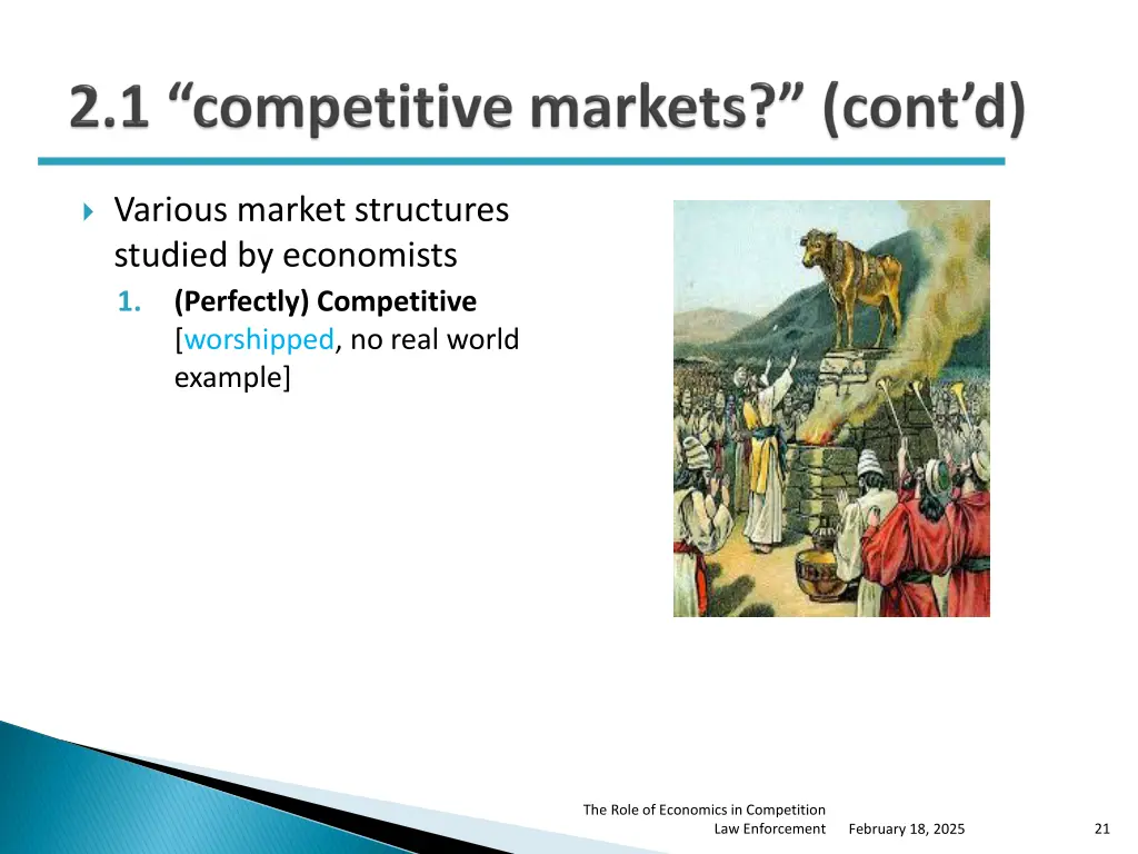 various market structures studied by economists